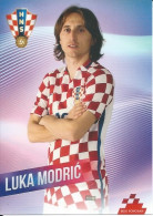 Trading Cards KK000455 - Football Soccer Hrvatska Croatia 10.5cm X 13cm: LUKA MODRIC - Trading Cards