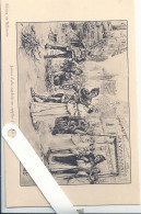 Illustrateur Kauffmann, Jeanne D'Arc Conduite, Edition Millénaire, Edition Gallier Rouen - Kauffmann, Paul