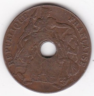 Indochine Française 1 Cent 1920 Sans Différent (San Francisco), Bronze , Lec# 81 - Französisch-Indochina
