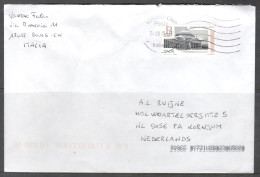 Italy. Stamps Mi. 3180 On Letter, Sent From Torino On 24.09.2019 To Nederlands. - 2011-20: Poststempel