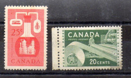 Canadá Serie N ºYvert 289/90 ** - Unused Stamps