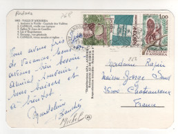 Timbre , Stamp Yvert N° 268 , 267 Sur Cp , Carte , Postcard Du 12/05/85 - Brieven En Documenten