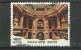 INDIA  - 2017,  ADALAJ STEPWELL STAMP, USED. - Oblitérés