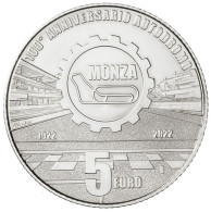 Italia - 5 Euro 2022 - 100° Autodromo Nazionale Di Monza -  N# 344204 - UC# 269 - Italia