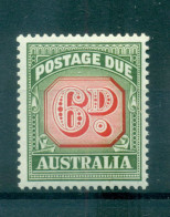 Australie 1958-60 - Y & T N. 78 Timbre-taxe - Série Courante (Michel N. 80) - Dienstzegels