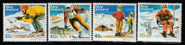 NOUVELLE ZELANDE - N°867/70 ** (1984) Sports D'hiver - Neufs