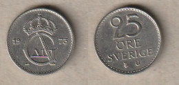 00433) Schweden, 25 Öre 1973 - Suède