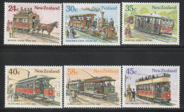 NOUVELLE ZELANDE - N°889/94 ** (1985) Moyens De Transport - Unused Stamps