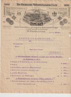 1 Alte Rechnung Von Th. Berger, Ulm A/D - 22.5.1906 - 4 Seiten - 1900 – 1949
