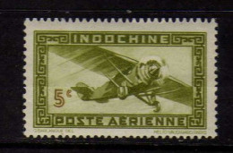 Indochine - (1942) -   5 C.  Avion En Vol    -  Varite 5 C. Couleur Differente   Neuf* - MH - Aéreo