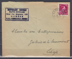 Brief Van Barchon (sterstempel) Naar Liege - 1946 -10%