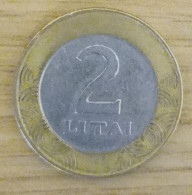 Lithuania, Year 1999, Used; 2 Litai - Lithuania
