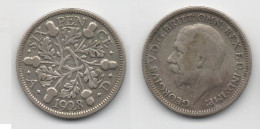+  GRANDE BRETAGNE   + 6 PENCE 1928 + - H. 6 Pence