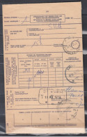 Aftekening Is Vereist Voor Aangetekende Expressezendingen Met Telegraafstempel St Vith Met Stempel Brussel-Bruxelles J22 - Briefe U. Dokumente