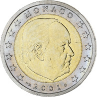 Monaco, Rainier III, 2 Euro, 2001, Paris, SPL, Bimétallique, Gadoury:MC179 - Mónaco