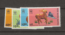 1991 MNH Hong Kong, Mi 605-08 Postfris** - Nuovi