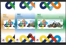 PORTUGAL + ACORES + MADEIRA EUROPA CEPT 2023 Blocs/ Miniatures Sheets Neufs/mint - 2023