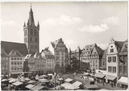 Delcampe - Trier, Treves. Marktplatz Und St. Gangolf. Belle CPSP Grd Format. Excellent état. Echt.foto - Trier
