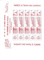 Nancy Le Temps Des Lumieres 78ème Congrès De La F.F.A.P Mai 2005 - Briefmarkenmessen