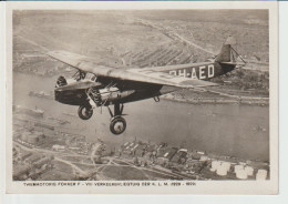 Vintage Photo KLM K.L.M Royal Dutch Airlines Fokker F-VIII Aircraft. - 1919-1938: Entre Guerres