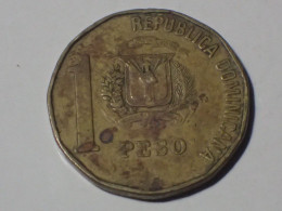 Dominicana 1 Peso 1991 KM# 80.1 Dominican Republic - Dominikanische Rep.