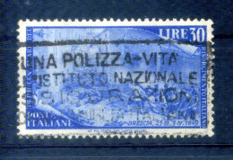 1948 Repubblica Italia N.589 USATO 30 Lire RISORGIMENTO - 1946-60: Oblitérés