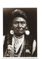 Amerindien Chief Joseph, Nez Percé, Portrait Homme, Parure, Photo 1903 - Indian (Hinmaton Yalatkit) - Azusa Postcard - Native Americans