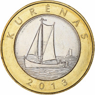 Lituanie, 2 Litai, 2013, Kurenas, Bimétallique, SUP, KM:112 - Litouwen