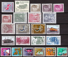 Luxembourg ,Luxemburg 1966 ,KOMPLETT,  Mi 723-745,  Complete Year , NEUF**. POSTFRISCH - Années Complètes