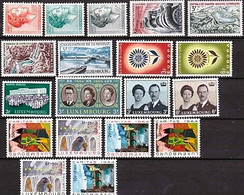 Luxembourg ,Luxemburg 1964 ,KOMPLETT,  Mi   690-708,  Complete Year , NEUF**. POSTFRISCH - Annate Complete