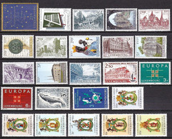 Luxembourg ,Luxemburg 1963 ,KOMPLETT,  Mi 666-689 ,  Complete Year , NEUF**. POSTFRISCH - Full Years