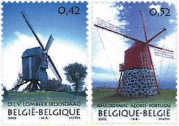 88008 MNH BELGICA 2002 MOLINOS - Sonstige & Ohne Zuordnung