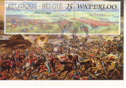 Carte Max 2376 Waterloo - 1981-1990