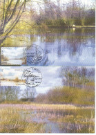 Carte Max Europa 1999 - 2815-2816 Parcs Et Réserves Naturelles - 1991-2000