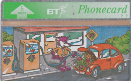 UK - Felix The Fox 1/Petrol Pumps(BTO042), CN : 306D, Tirage 30000, Mint - BT Overseas Issues