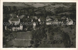 41586631 Kuenzelsau Burg Stetten Am Kocher Fliegeraufnahme Straehle Bild Nr. 510 - Künzelsau