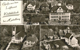 41586485 Waldhilsbach Gasthaus Pension Kellermann Kirche Luftkurort Fliegeraufna - Neckargemuend