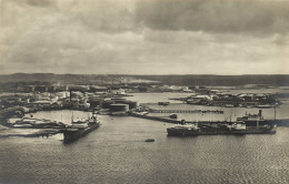 Curacao, WILLEMSTAD, Emmastad, Harbour (1930s) Foto J. Tijssen RPPC Postcard - Curaçao