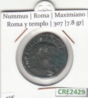 CRE2429 MONEDA ROMANA NUMMUS VER DESCRIPCION EN FOTO - Provincia