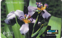 FIJI ISL.(GPT) - Fijian Flowers/Day Iris, CN : 12FJB/B, Used - Fidji