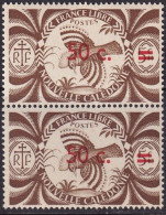 New Caledonia 1945 Sc 266 Calédonie 249 Pair MNH** - Unused Stamps