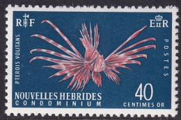 New Hebrides French 1965 Sc 118 Yt 217 MNH** Some Gum Speckling - Unused Stamps