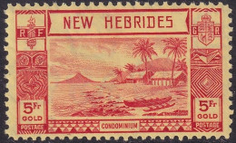 New Hebrides British 1938 Sc 60 Yt 122 MH* - Unused Stamps