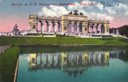 VIENNA, SCHONBRUNN PALACE , ARCHITECTURE, GARDENS, LAKE, STATUES, AUSTRIA, POSTCARD - Schloss Schönbrunn