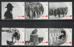 NOUVELLE ZELANDE - N°2579/84 ** (2010) Journée De L'ANZAC - Unused Stamps