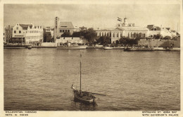 Curacao, N.W.I., WILLEMSTAD, Entrance St. Anna Bay (1940s) Postcard - Curaçao