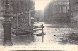 FRANCE - Paris - Inondations De Paris - Autour De La Gare Saint Lazare - Carte Postale Ancienne - Paris Flood, 1910