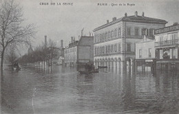FRANCE - Paris - Inondations De Paris - Quai De La Rapée - Carte Postale Ancienne - Paris Flood, 1910