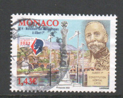 Monaco 2022 Yv 3325    Gestempeld - Oblitérés