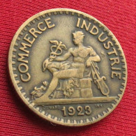France 2 Francs 1923 KM# 877 Lt 1324 *VT França Francia - Other & Unclassified